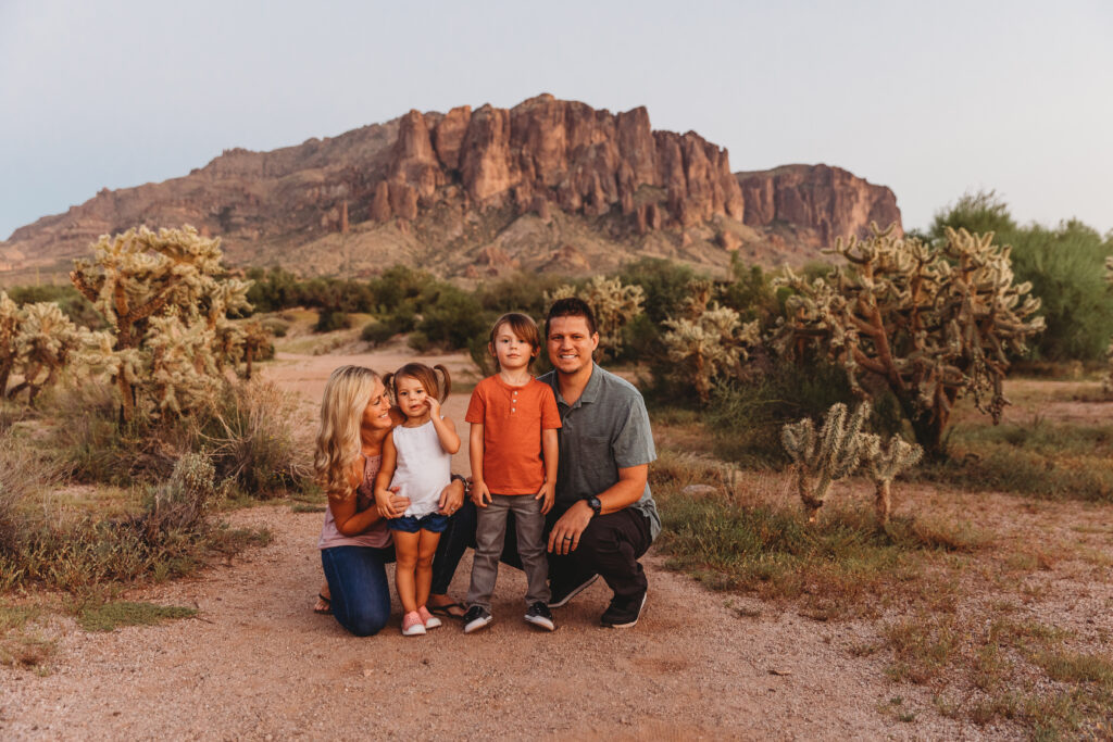 Preparing for Family Photos