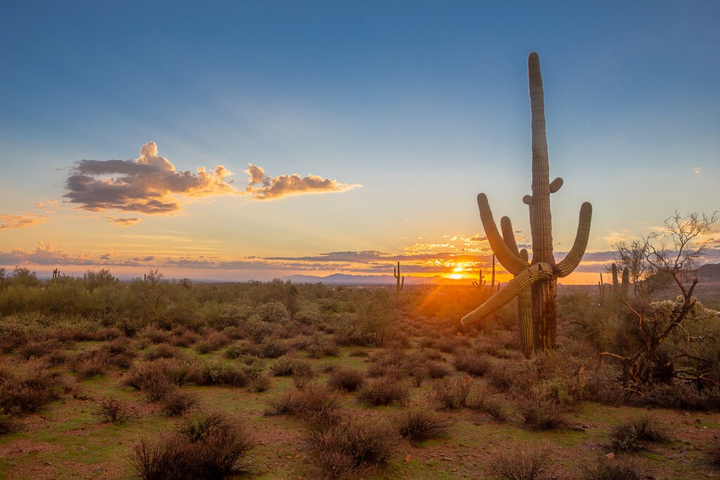 Sunset in Apache Junction