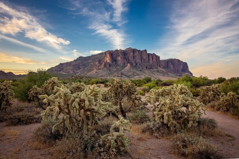 Sunrise at Superstition Mountains