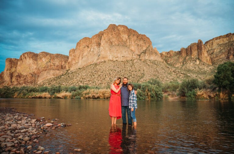 Family Photos At the Salt River