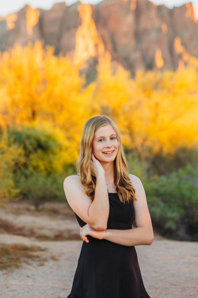 Superstition Mountain Senior Portraits