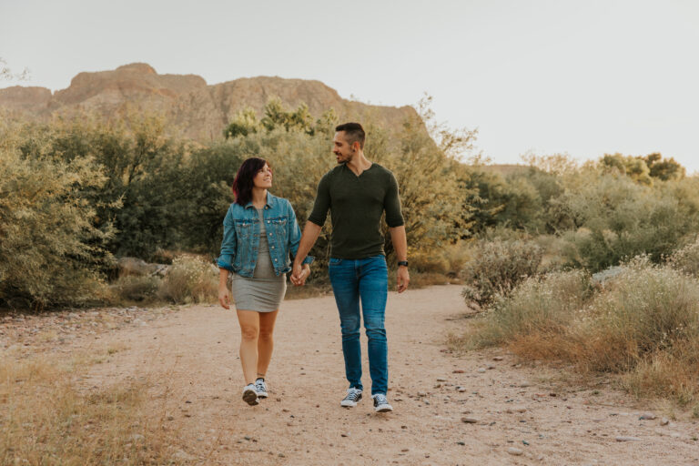 Salt River Engagement Photos