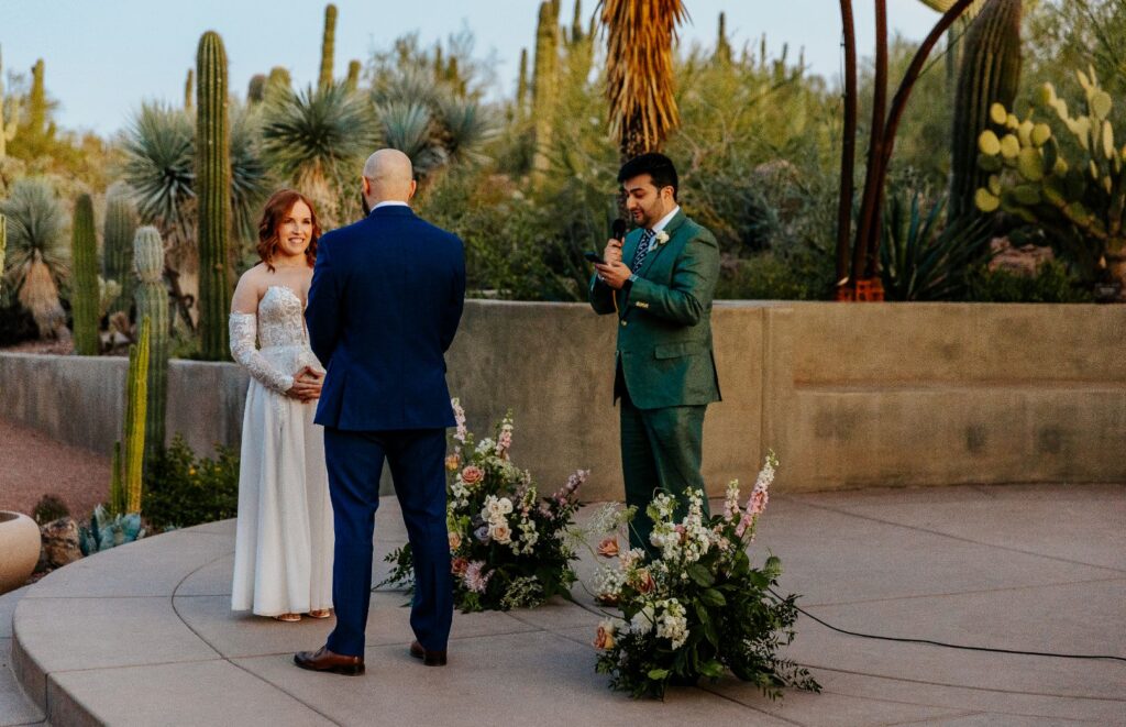 Desert Botanical Garden Wedding