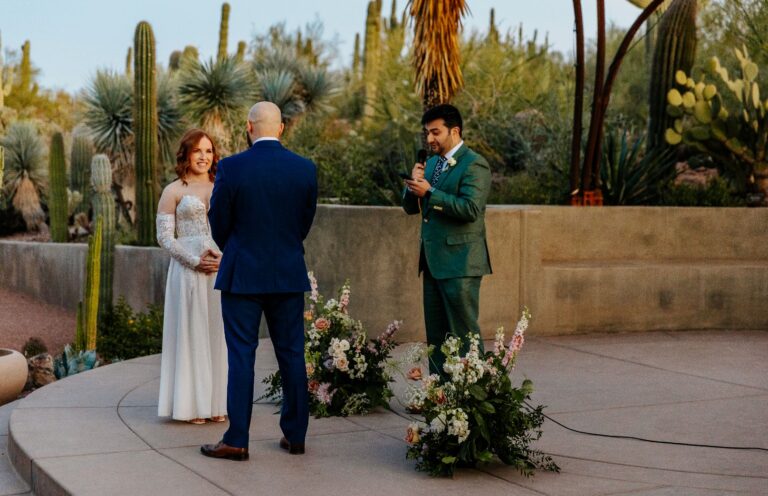 Desert Botanical Garden Wedding