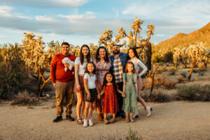 Family Photos at Usery Mountain Park