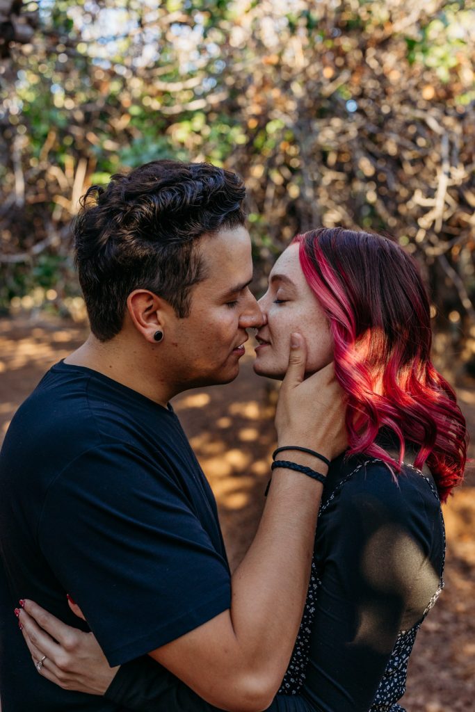 A Golden Hour Engagement Session at The Groves Church | Chandler, AZ