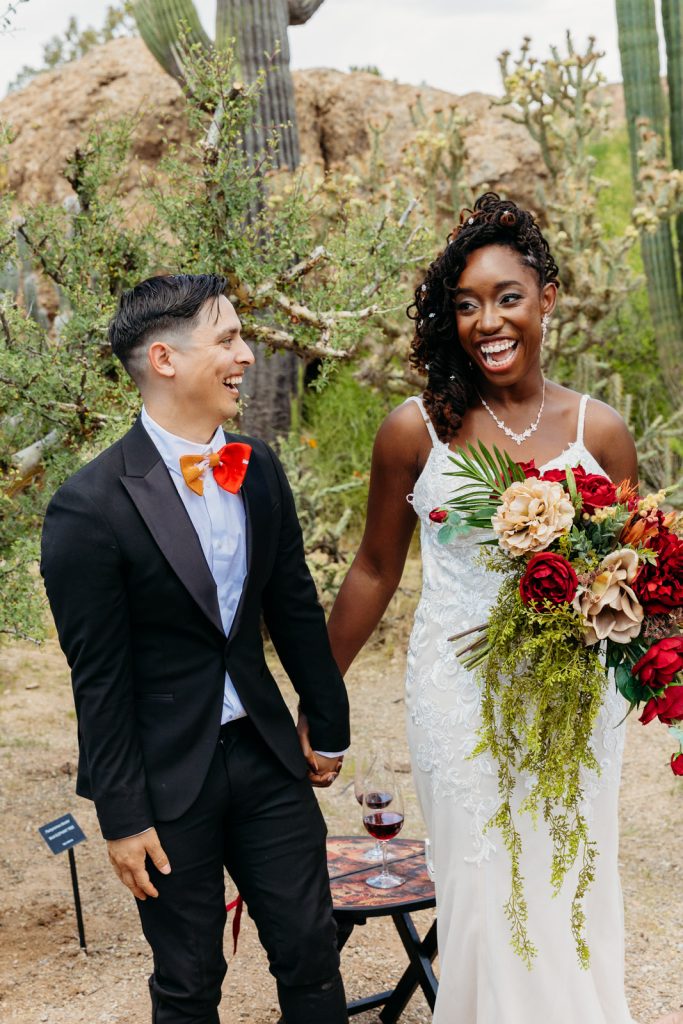 Boyce Thompson Arboretum wedding